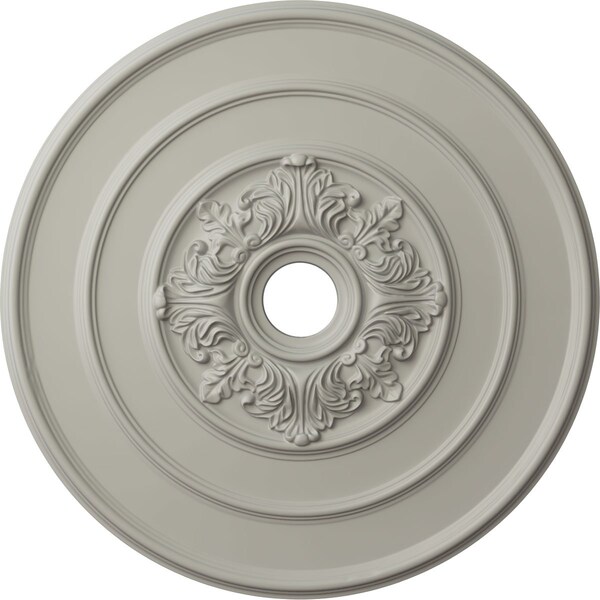Ekena Millwork Traditional with Acanthus Leaves Ceiling Medallion, 26"OD x 3 1/8"ID x 1 1/2"P, Pot of Cream CM26TAPCF - main